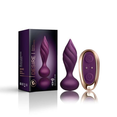 Plug Anale Vibratione con Telecomando e Silicone Vellutato